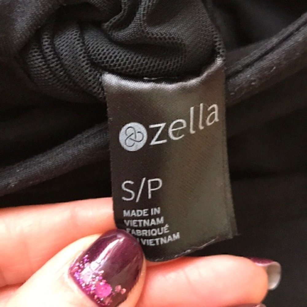 Zella Versatile Solid Black 'Hatha' High Waist Cr… - image 8